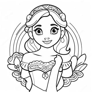 Elena Of Avalor Coloring Page 1941-1595