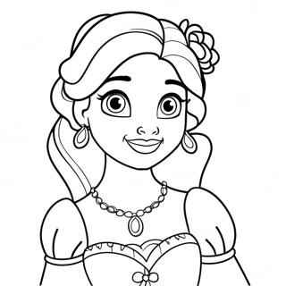 Elena Of Avalor Coloring Page 1941-1596