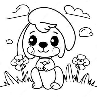 Adventurous Poppy And Viva Coloring Page 19429-16234