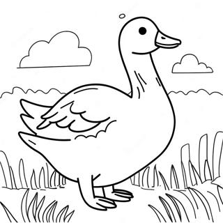 Goose Coloring Page 19438-16240