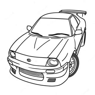 Jdm Car Coloring Page 19468-16263