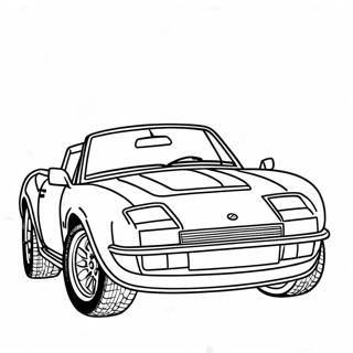 Classic Jdm Sports Car Coloring Page 19469-16266