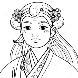 Mitsuri Kanroji Coloring Page 1951-1602