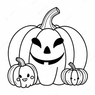 Jack O Lantern Coloring Page 19548-18287