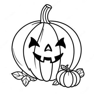 Jack O Lantern Coloring Page 19548-18288