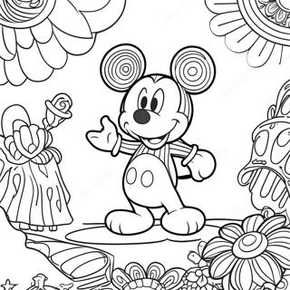 Disney Trippy Coloring Page 19568-18302