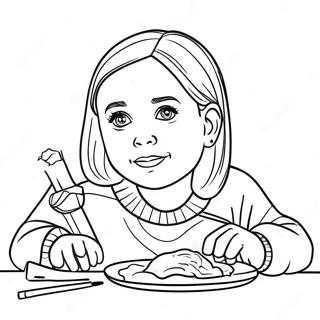 Sophie Foster In Action Coloring Page 19589-18322