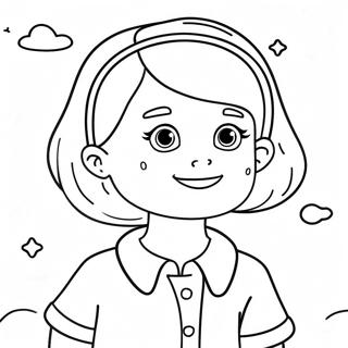 Sophie Foster In Action Coloring Page 19589-18324