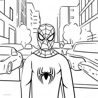 Spiderman Among Us Coloring Page 19598-18327