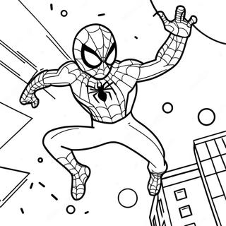 Spiderman In Space Among Us Coloring Page 19599-18331