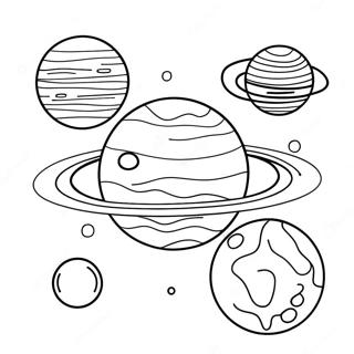 Solar System Coloring Pages