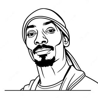 Snoop Dogg Coloring Page 19628-18350