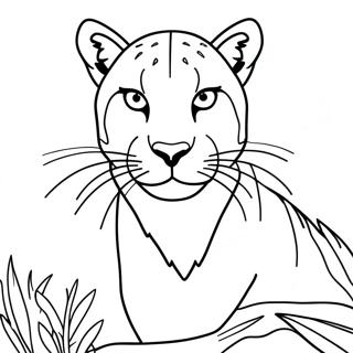 Puma Coloring Page 19678-18390