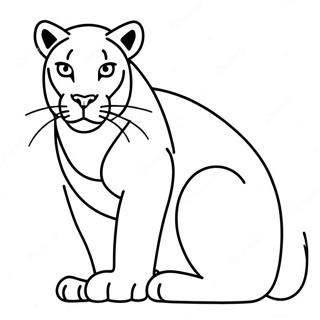 Puma Coloring Page 19678-18392