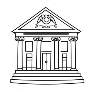 Bank Coloring Page 19698-18406