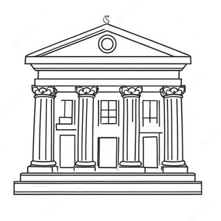 Bank Coloring Page 19698-18408