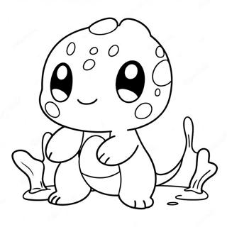 Cute Water Type Pokemon Coloring Page 19749-18449