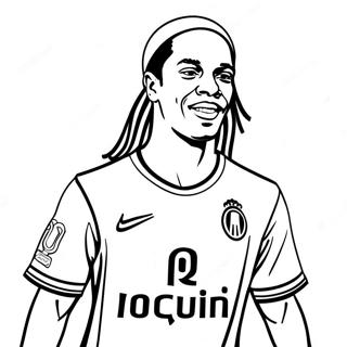 Ronaldinho Coloring Pages