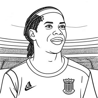 Ronaldinho Coloring Page 19768-18462