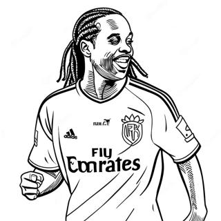 Ronaldinho Coloring Page 19768-18464