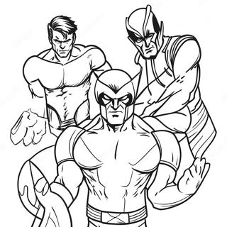 X-Men Coloring Pages