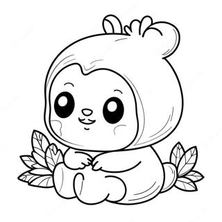 Boo Coloring Page 19838-18518