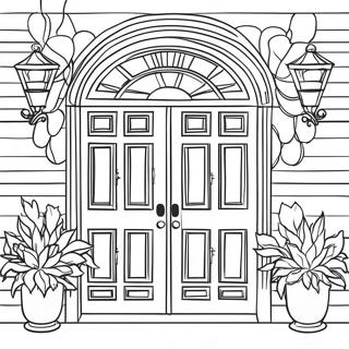 Doors Coloring Pages