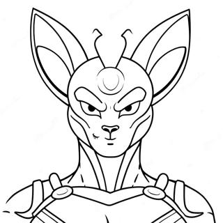 Beerus Coloring Page 19858-18534