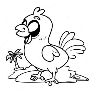 Chicka Chicka Boom Boom Coloring Page 19868-18542