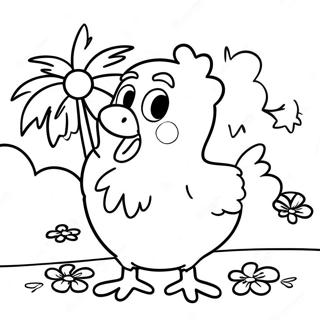 Chicka Chicka Boom Boom Coloring Page 19868-18544