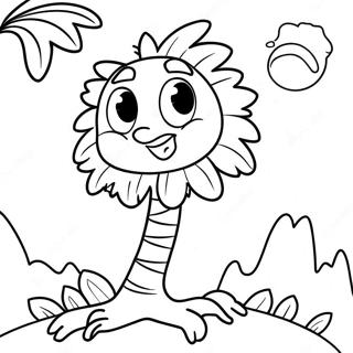 Chicka Chicka Boom Boom Tree Coloring Page 19869-18548