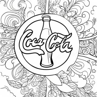 Coca Cola Logo Coloring Page 19878-18551