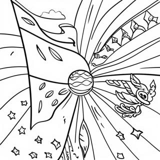 Vibrant Hispanic Heritage Flags Coloring Page 19889-18561