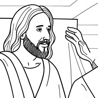 Jesus Heals Coloring Page 19898-18566