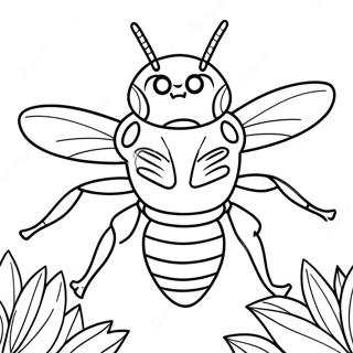 Bumblebee Coloring Page 1991-1636