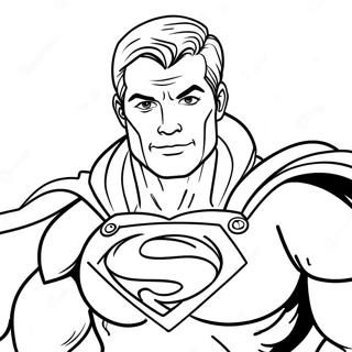 Superhero Dad Coloring Page 19969-18628