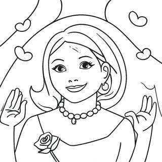 Women S Day Celebration Coloring Page 19988-18639