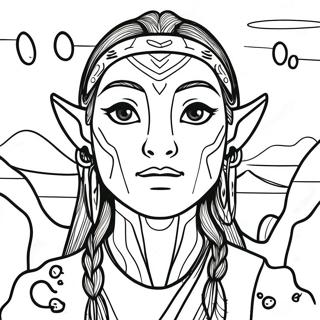 Avatar The Way Of Water Coloring Page 19998-18647