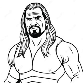 Wwe Coloring Page 20008-18654