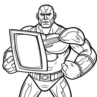 Titan Tv Man Coloring Page 2001-1642