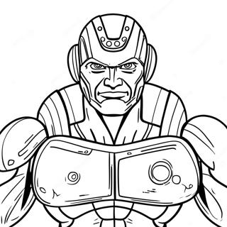 Titan Tv Man Coloring Page 2001-1643