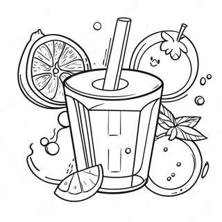 Drink Coloring Page 20029-18662