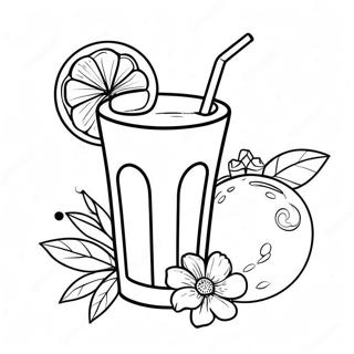 Drink Coloring Page 20029-18664