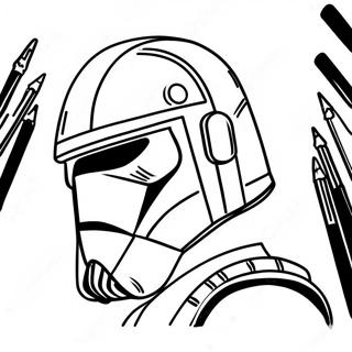 Arc Trooper Clone Trooper Coloring Page 20049-18678