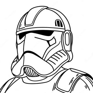 Arc Trooper Clone Trooper Coloring Page 20049-18680