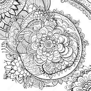 Henna Coloring Pages