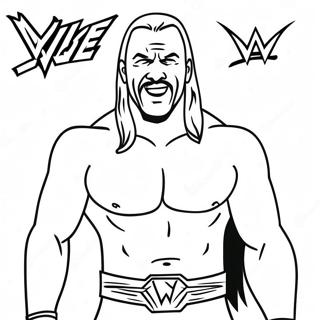 Wwe Coloring Page 20079-18704