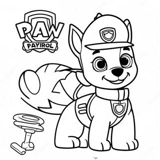 Ryder Paw Patrol Coloring Page 20100-18710