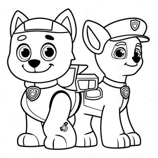 Ryder Paw Patrol Coloring Page 20100-18712