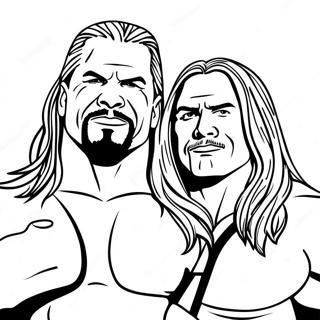 Wwe Coloring Page 20110-18720